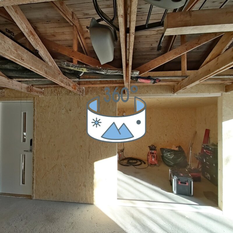 Garage workshop conversion in progress #3