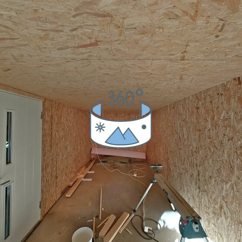 Garage workshop conversion in progress #4