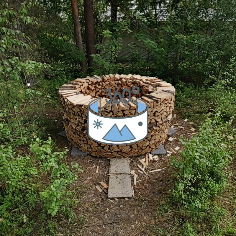 Leveled Norwegian wood stack #3
