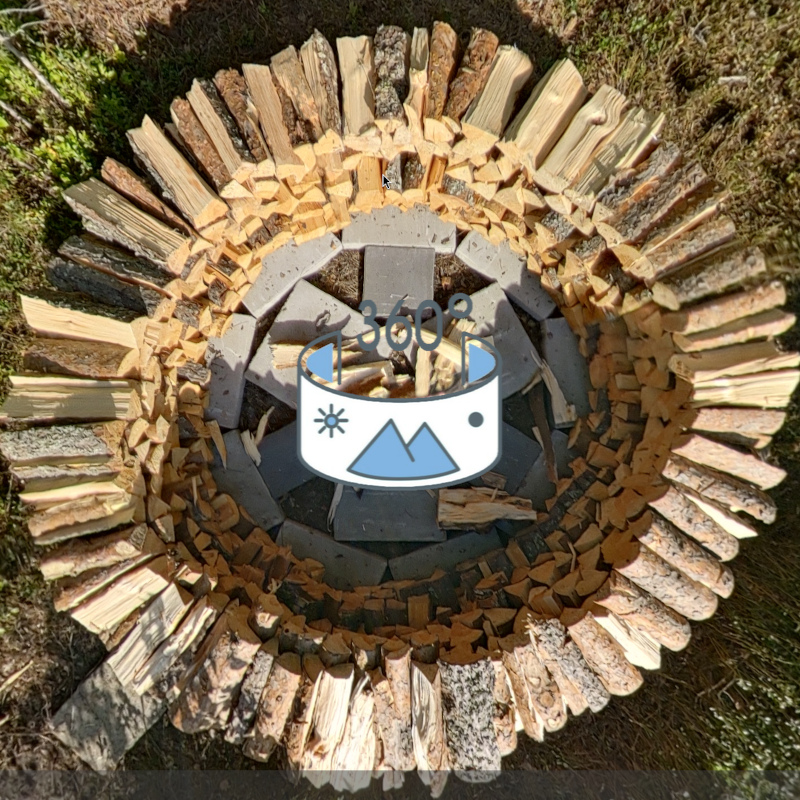 Norwegian wood stack slowly going up #2