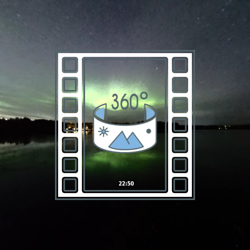 First northern lights of 2026-2027 - Timelapse